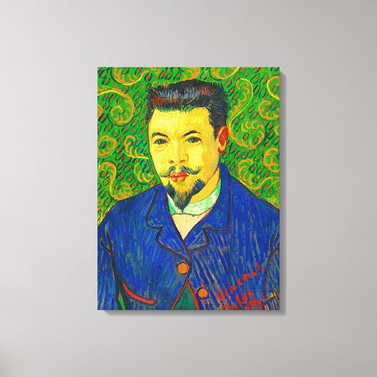 Portrait von Dr. Felix Rey Leinwanddruck (Vorderseite)