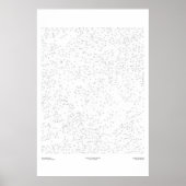 Portrait von Dr. Gachet (van Gogh) Poster (Vorne)