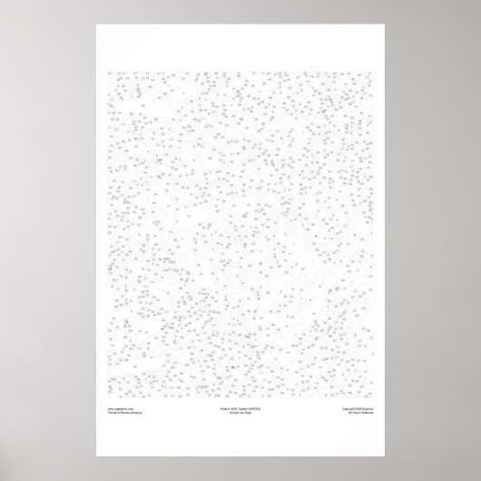 Portrait von Dr. Gachet (van Gogh) Poster (Vorne)