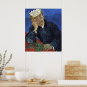 Portrait von Dr. Gachet, Vincent van Gogh Poster (Küche)