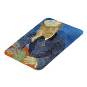 Portrait von Dr. Gachet von Vincent Van Gogh Magnet (Linke Seite)