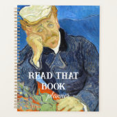 Portrait von Dr. Gachet von Vincent Van Gogh Planer (Vorderseite)