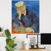 Portrait von Dr. Gachet von Vincent Van Gogh Poster (Heimbüro)