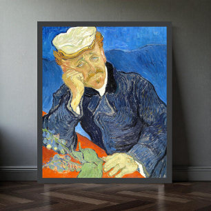 Portrait von Dr. Gachet von Vincent Van Gogh Poster