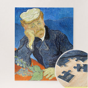 Portrait von Dr. Gachet von Vincent Van Gogh Puzzle