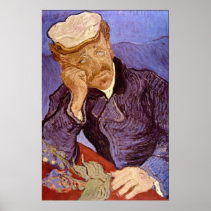 Portrait von Dr. Gachet von Vincent Willem van Gog Poster