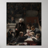 Portrait von Dr. Samuel D. Gross von Thomas Eakins Poster (Vorne)