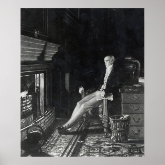 Portrait von Earl Gray Poster (Vorne)