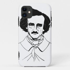 Portrait von Edgar Allan Poe Case-Mate iPhone Hülle