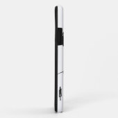 Portrait von Edgar Allan Poe Case-Mate iPhone Hülle (Hinten/Rechts)