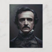 Portrait von Edgar Allan Poe Postcard Postkarte (Vorderseite)
