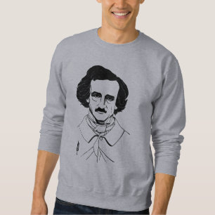 Portrait von Edgar Allan Poe Sweatshirt