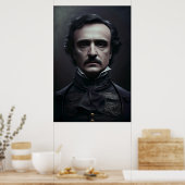Portrait von Edgar Allan Poster (Küche)