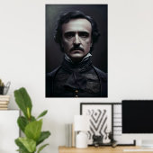 Portrait von Edgar Allan Poster (Heimbüro)