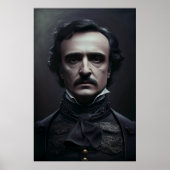 Portrait von Edgar Allan Poster (Vorne)