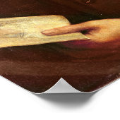 Portrait von Edmond Halley, c.1687 Poster (Ecke)