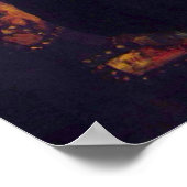 Portrait von Edouard Manet über Emile Zola Poster (Ecke)