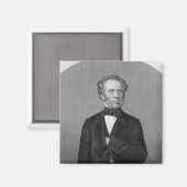 Portrait von Edward Baines Magnet (Vorderseite/Rückseite)