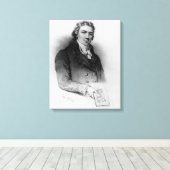 Portrait von Edward Jenner Leinwanddruck (Insitu (Holzboden))