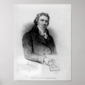 Portrait von Edward Jenner Poster (Vorne)
