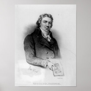 Portrait von Edward Jenner Poster