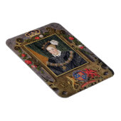 Portrait von Edward VI (1537-53) King of England,  Magnet (Rechte Seite)