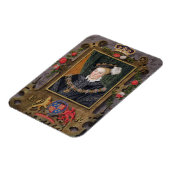 Portrait von Edward VI (1537-53) King of England,  Magnet (Linke Seite)