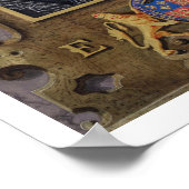 Portrait von Edward VI (1537-53) King of England,  Poster (Ecke)