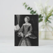 Portrait von Elisabeth I., 1546, Prinzessin Postkarte (Stehend Vorderseite)