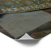 Portrait von Elisabeth von Frankreich 1615 Poster (Ecke)