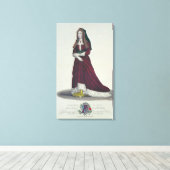 Portrait von Elisabeth von York, 1841 Leinwanddruck (Insitu (Holzboden))