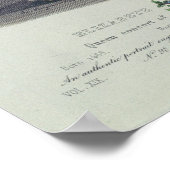 Portrait von Elisabeth von York, 1841 Poster (Ecke)