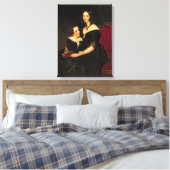 Portrait von Eliza Boardman und ihrem Sohn Robert, Leinwanddruck (Insitu (Schlafzimmer))