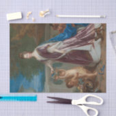 Portrait von Elizabeth-Charlotte de Baviere Seidenpapier (Handwerk)