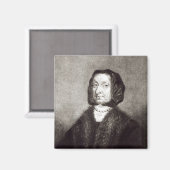 Portrait von Elizabeth Cromwell Magnet (Vorderseite/Rückseite)