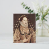 Portrait von Elizabeth I c.1575-80 Postkarte (Stehend Vorderseite)