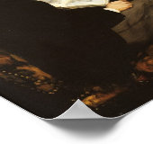 Portrait von Emile Zola von Manet - Poster (Ecke)