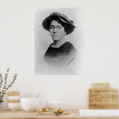 Portrait von Emma Goldman Anarchist Feminist Poster (Küche)