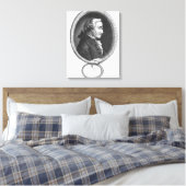 Portrait von Emmanuel Kant 2 Leinwanddruck (Insitu (Schlafzimmer))