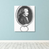 Portrait von Emmanuel Kant 2 Leinwanddruck (Insitu (Holzboden))
