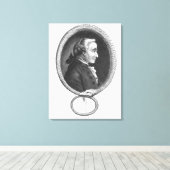 Portrait von Emmanuel Kant 2 Leinwanddruck (Insitu (Holzboden))