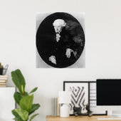 Portrait von Emmanuel Kant Poster (Heimbüro)