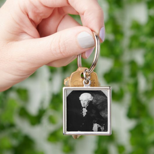 Portrait von Emmanuel Kant Schlüsselanhänger (Hand)