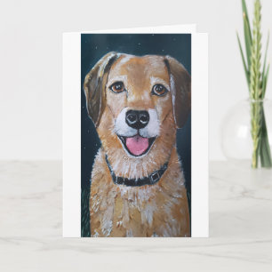 Portrait von Engué Painting von Alfred Fox Karte