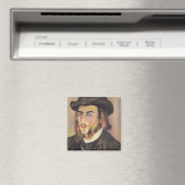 Portrait von Erik Satie c.1892 Magnet (In Situ (Geschirrspüler))