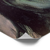 Portrait von Erik Satie c.1892 Poster (Ecke)