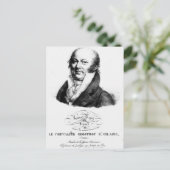 Portrait von Etienne Geoffroy Saint-Hilaire Postkarte (Stehend Vorderseite)