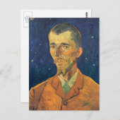 Portrait von Eugene Boch von Vincent van Gogh Postkarte (Vorne/Hinten)