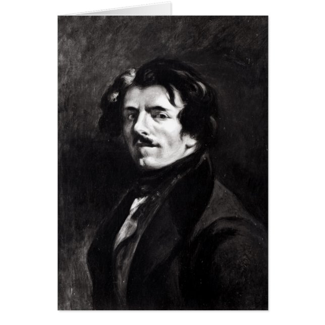 Portrait von Eugene Delacroix (Vorne)