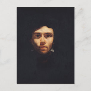 Portrait von Eugene Delacroix c.1818-19 Postkarte